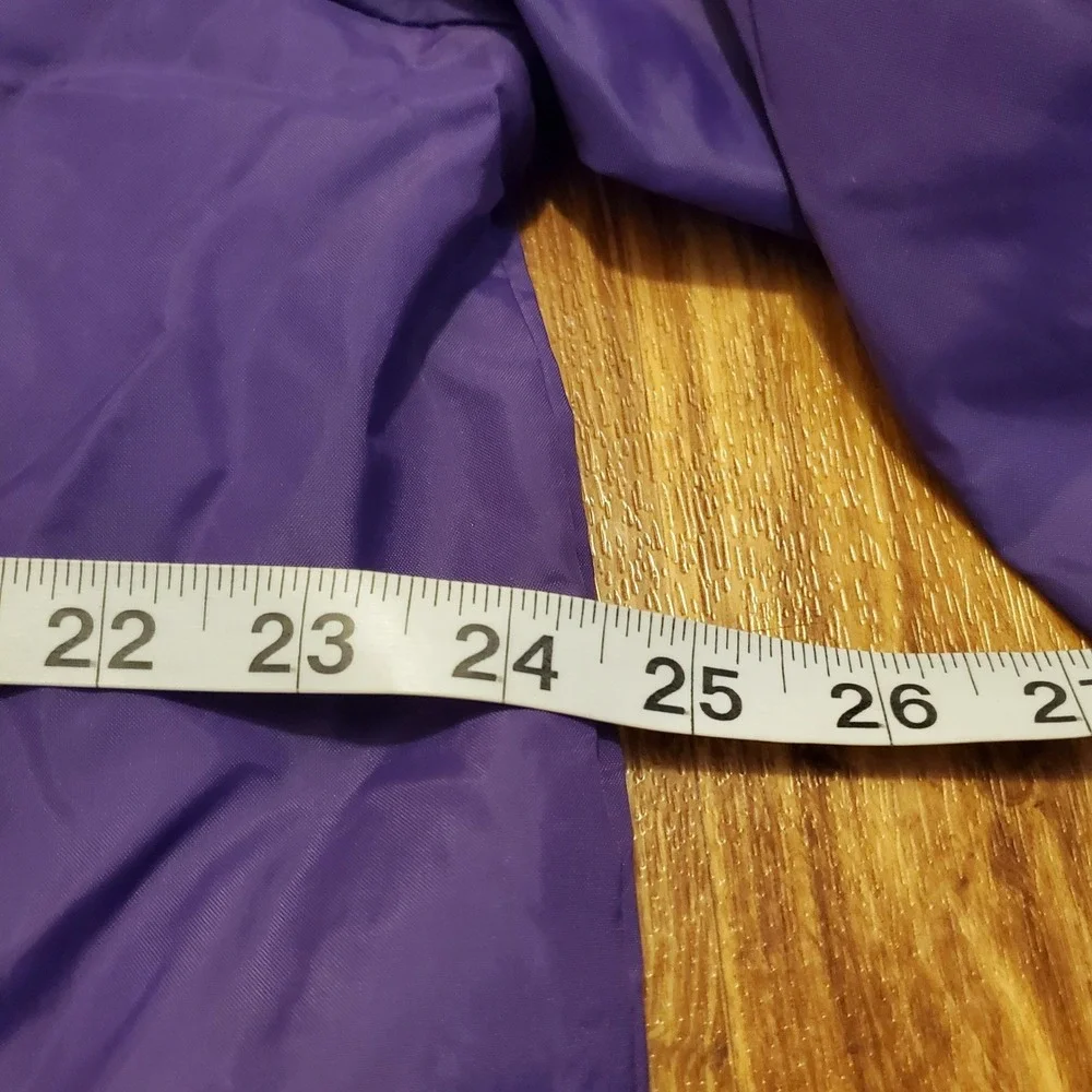 Vintage 90s Salty Dog‎ Surf Shop Jacket Adult Large Purple Daytona 1995